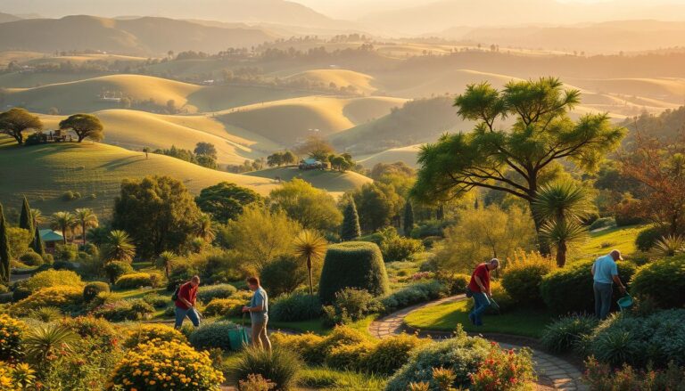 Oportunidades laborales en paisajismo